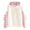 Pink, variant on LEAVINGSUO Women's Sweatshirt Hoodie Fall Winter Fashion Casual,Fashion Women Casual Solid Long Sleeve Splice Dinosaur Sweatshirt Tops