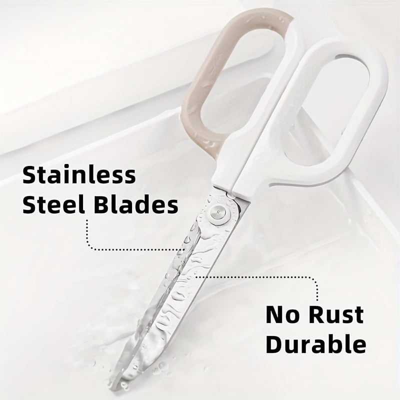 Scissors for Cutting Fabric,Made Of Sharp Stainless Steel,Sewing Scissors,Scissors Craft,Multi-functional And Of High Quality with Retractable Utility Knife,Ergonomic Handle,Perfect for Sewing Arts