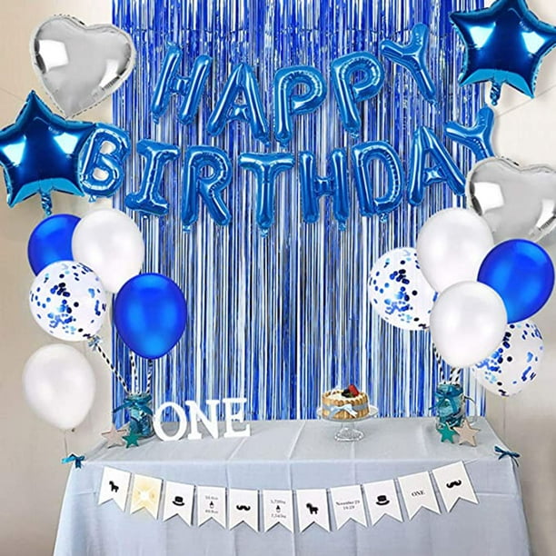 Ballon avec lettres de joyeux anniversaire de 16 pouces, décoration de fête  d'anniversaire, fournitures d'événements pour enfants, garçon et fille,  ballons confettis en latex, réception-cadeau pour bébé - AliExpress