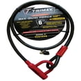 thumbnail image 4 of Trimax Max-Dual Force Integrated U-Lock & Cable 6 L X15Mm TCU1572, Card Packaging, 4 of 4