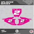thumbnail image 3 of Kalair GFX Graphics Kit for Husqvarna Motocross Electric E-Minis EE3 and EE5 (2020-2023) Splinter Series, 3 of 5