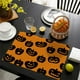 thumbnail image 5 of Manteles individuales de Halloween, mesa de comedor, mesa de centro, decoraciones para fiestas, manteles individuales, tapetes aislantes del calor, manteles de lino con impresión digital, 5 of 5