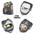 thumbnail image 5 of FORMRS Mini Backpack Purse for Women Travel Daypack Casual Shoulder Bag, Watercolor Astronaut, 5 of 7