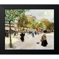 thumbnail image 2 of Abel-Truchet, Louis 17x15 Black Modern Framed Museum Art Print Titled - Boulevard de Clichy, 2 of 5