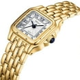 thumbnail image 4 of Watches for Women,Pointer Ladies Vintage Small Gold Watch,Stainless Steel Head and Quartz Movement, Waterproof Function,Suitable Gifts for Women,Gold, 4 of 7