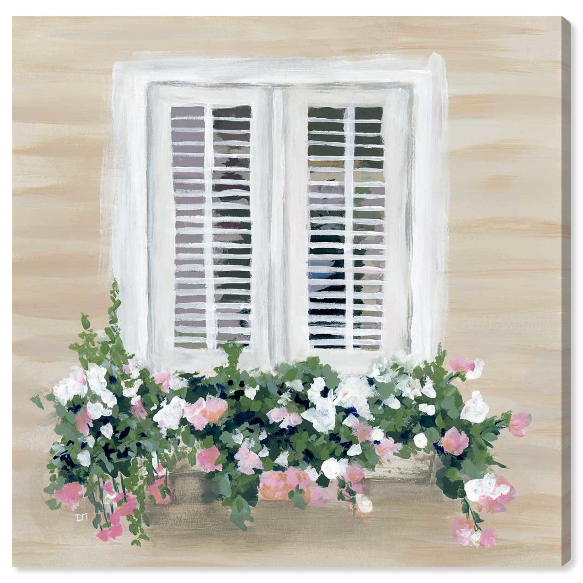 Runway Avenue Floral and Botanical Wall Art Canvas Prints 'Flowers in