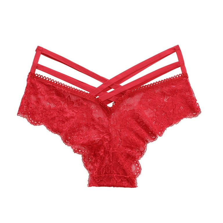 Women's Soma Stretch Lace Thong Underwear in Light Red size XS - Yahoo  Shopping