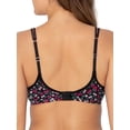 thumbnail image 3 of No Boundaries Juniors' Unlined Sheer Mesh Demi Underwire Bra, Style-NB461, 3 of 4