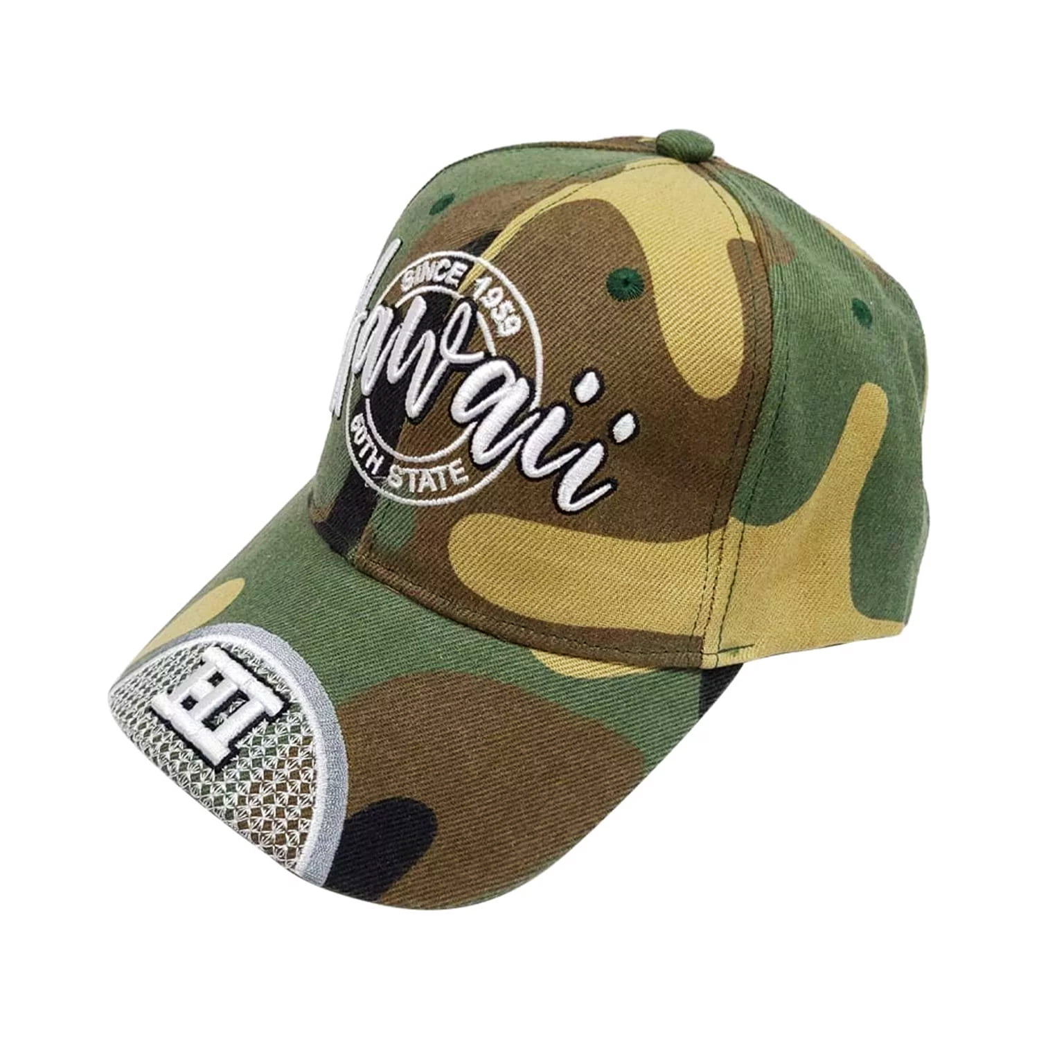 ISLAND CREW HAWAII CAP: Since 1959 Hawaii Camo