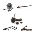 thumbnail image 1 of Transit Auto Front Left Hub Bearing Assembly Suspension Lower Control Arm with Ball Joint Outer Inner Tie Rod Sway Bar Stabilizer Link Kit (5Pc) for Car 2012 Ram 1500 4WD with 5 Lug Wheels K7T-105898, 1 of 11