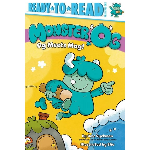 Monster Og Og Meets Mog!: Ready-To-Read Pre-Level 1, (Hardcover)