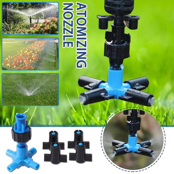 Fiudx Boquilla Atomizadora, Finas Partículas de Agua Nebulizada, Diseño de Corrientes de Foucault, Desmontable y Fácil de Limpiar, para Regar Flores, Quitar El Polvo, Humidificar, para Invernaderos y