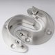 thumbnail image 3 of U Shaped Pole Bracket Set, 304 Stainless Steel U Pole Base Clamps for Closet, Cabinet, Bathroom, Kitchen, etc., 3 of 4