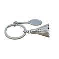 thumbnail image 3 of WASHWEPE Sports Style Keyring 1Set Badminton Ball and Racket Shape Metal for Athletes, 3 of 5