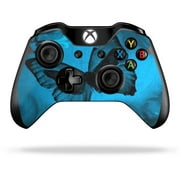 Protective Vinyl Skin Decal Cover for Microsoft Xbox One/ One S Controller wrap sticker skins Dark Butterfly