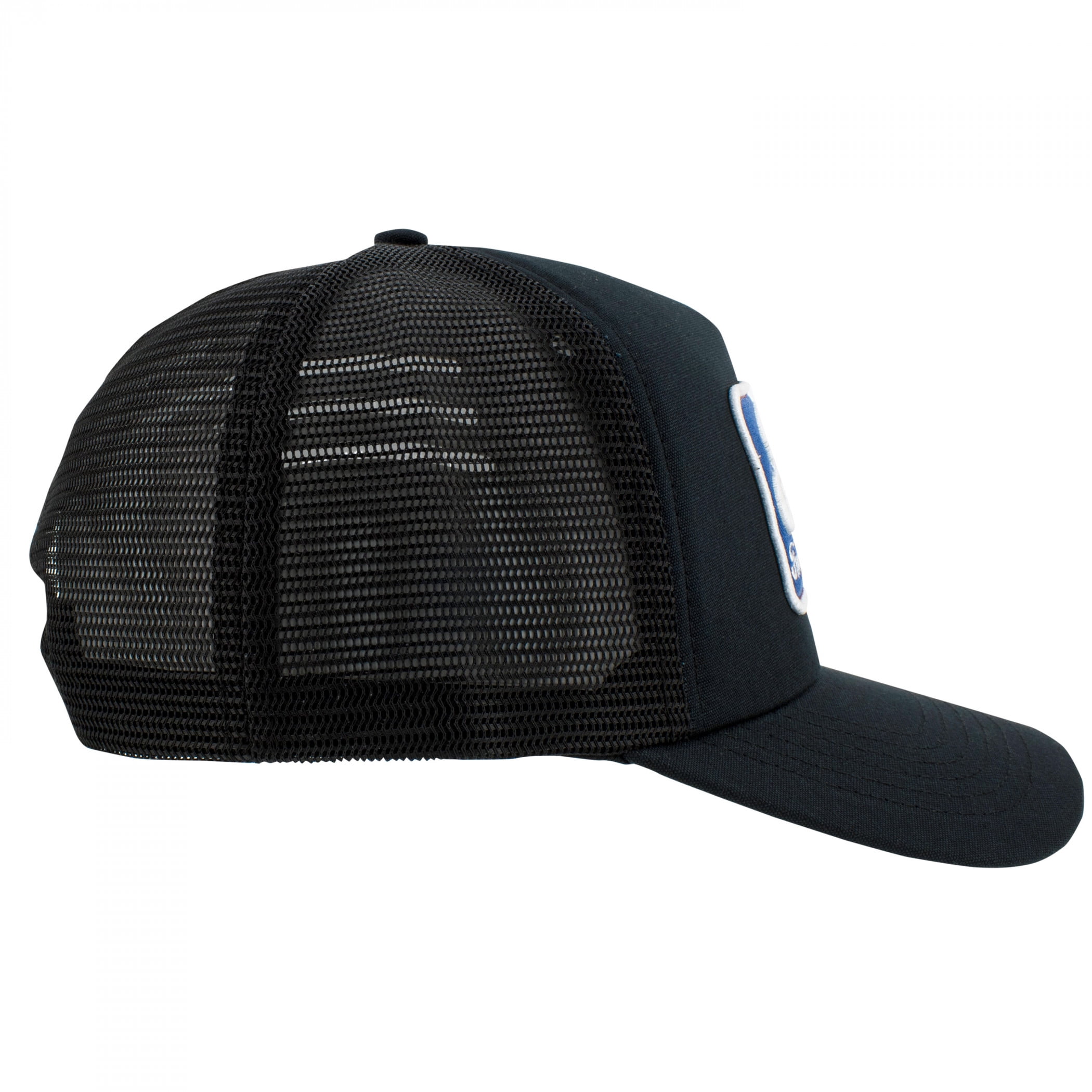 Ford Motor Company Men's Trucker Hat 3D Embroidered Patch Snapback Cap (Dark Navy)