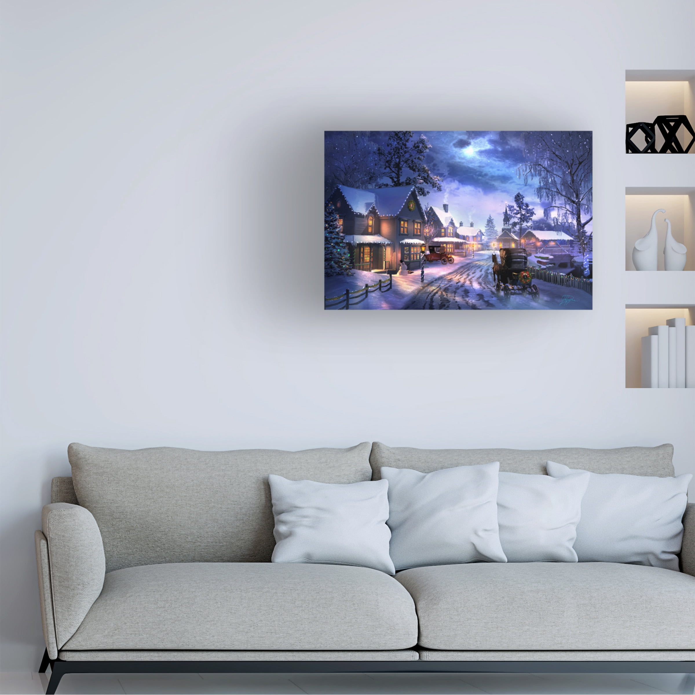 Joel Christopher Payne 'Christmas Memory' Canvas Art
