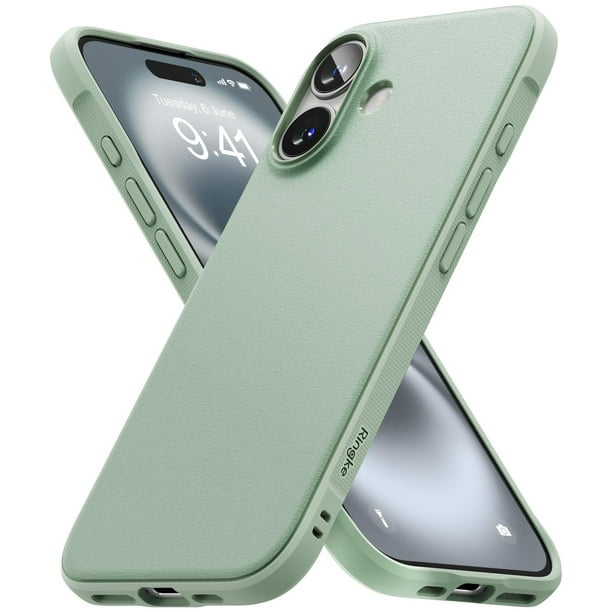 Funda de teléfono Ringke Onyx que se siente bien en la mano para iPhone 16