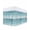 Green, variant on Blue Nordic Style Stripes Wrap Around Bed Skirts for King Bed 18" Drop, Bed Skirt with Adjustable Elastic Belt Dust Ruffle Bed Valance for Bedroom Hotel Luxury Blue Gray Texture Bed Frame Cover