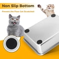 thumbnail image 4 of Stainless Steel Cat Litter Box 4"H 18"L x 14"W for Cats, Rabbits, Hamsters, 4 of 9