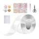 thumbnail image 2 of Blow Bubble Double Sided Tape DIY Crafts Multipurpose Creative Sticky Tape Style B Gloria Cintas de doble cara, 2 of 9