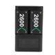 thumbnail image 2 of Paquete de batería recargable para Xbox One 2 baterías de 2600 mAh con estación de carga para Xbox One S para Xbox Series XS, 2 of 14