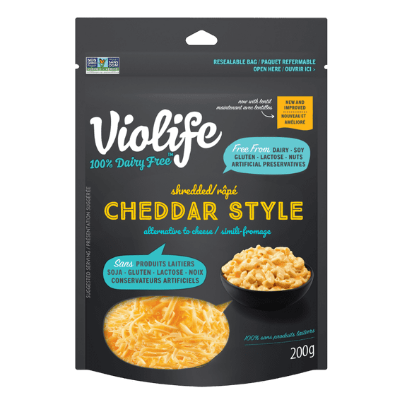 Violife Dairy Free Cheddar Style Shreds 200g