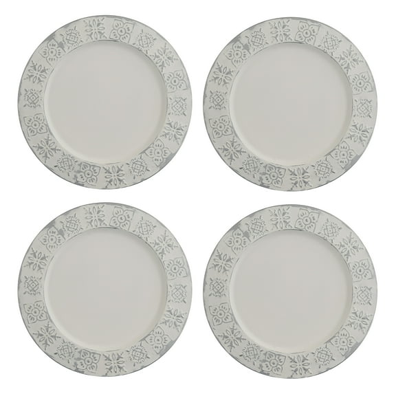 Park Designs Distressed Tile Charger Set of 4