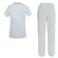 thumbnail image 2 of Women's Scrub Set Top And Cargo Pants, 2 of 2