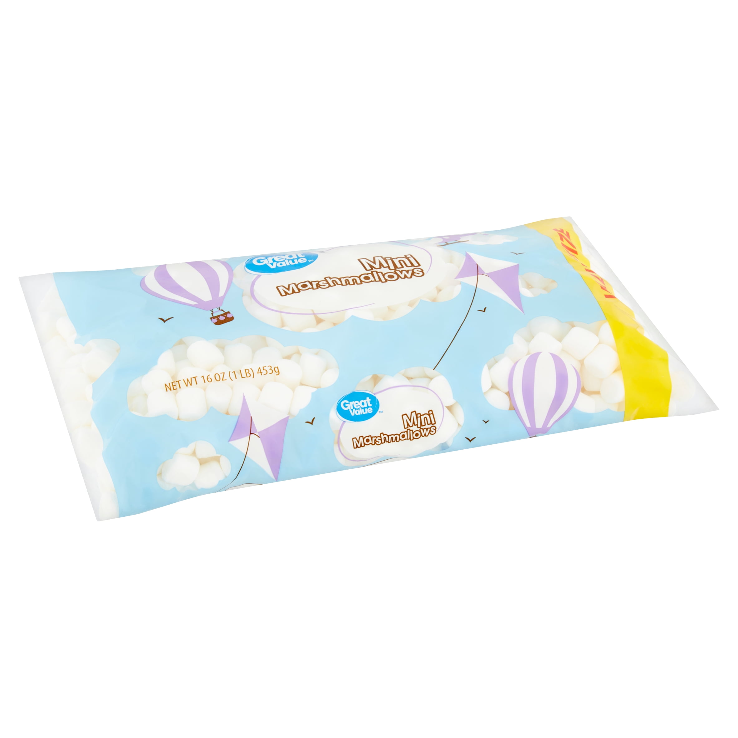 Great Value Mini Marshmallows Value Size, 16 oz