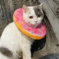 thumbnail image 5 of Adjustable Cat Recovery Collar Cone Soft, Donut Cat Cat E-Collar Cones Elizabethan Collar After Surgery for Kittens, 5 of 9