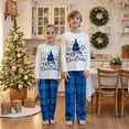 thumbnail image 4 of Family Matching Pajamas Sets Christmas Pjs Sleepwear Outfits for Christmas Holiday Party, 4 of 7