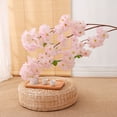 thumbnail image 3 of Visland Cherry Blossom Flowers Artificial Silk Cherry Blossom Branches for Home Garden Wedding Party Event Spring Decor, 3 of 8