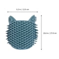thumbnail image 2 of NUOLUX Cepillo Masajeador Para Con Silicona Azul Para Autoacicalado Y Eliminación De, 2 of 7