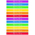 thumbnail image 1 of Paquete de 12 Bandas para Toallas para Sillas de Playa y Piscina con Bolsa de Almacenamiento, 1 of 8