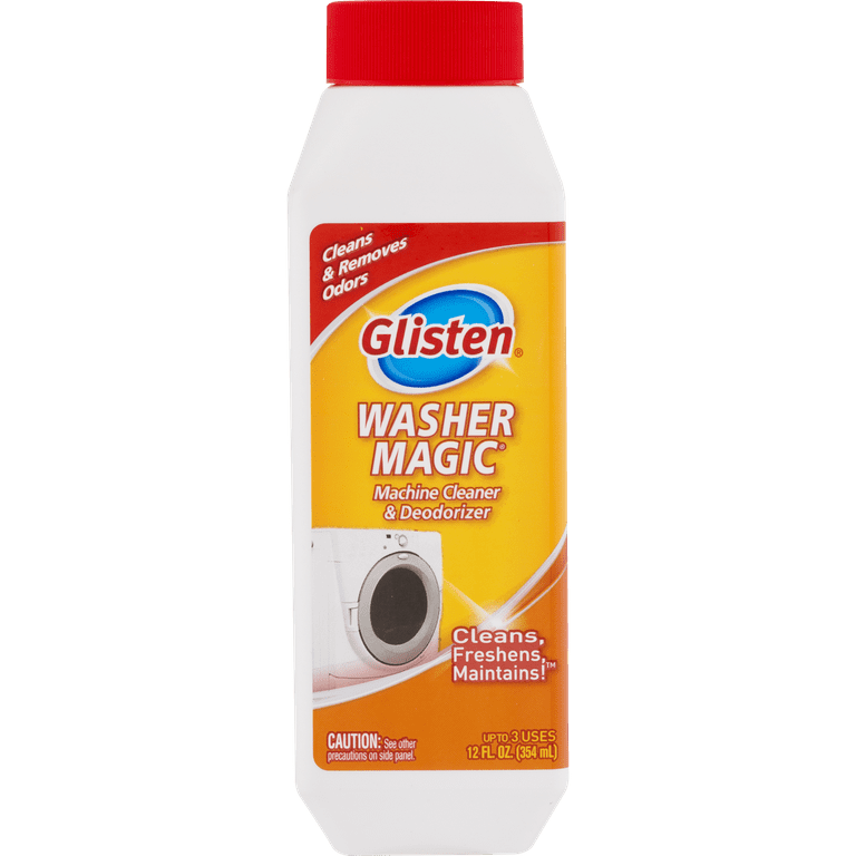 Glisten Washer Magic Machine Cleaner & Deodorizer, 12 fl oz