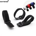 thumbnail image 1 of Cable Ties Reusable Self Adhesive Black Width 20mm Nylon Strap Reverse Buckle Line Wire Organizer Hook Loop Bundle Fastener 20x300mm 50 pieces, 1 of 5