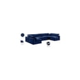 thumbnail image 2 of Meridian Furniture Comfy Navy Velvet 6-Pc. Modular Sectional, 2 of 11