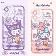 thumbnail image 4 of Kuromi-funda de silicona suave con dibujos animados para iPhone, carcasa de teléfono con melodía para iPhone 15, 14 Pro Max, 13, 12 Mini, 11 Pro, XR, XS, X, 8, 7, 6, 6S Plus, SE 2020, 4 of 5
