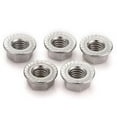 thumbnail image 3 of S SERENABLE 4 M5 M6 10 M14 Flange Nuts 304 Stainless Steel Metric Nuts - ,, 3 of 9
