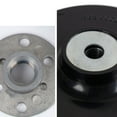 thumbnail image 6 of 4Inch 100Mm Backing Pad Fibre Disc M10 Thread with Lock Nut for Angle Grinder Black, 6 of 8