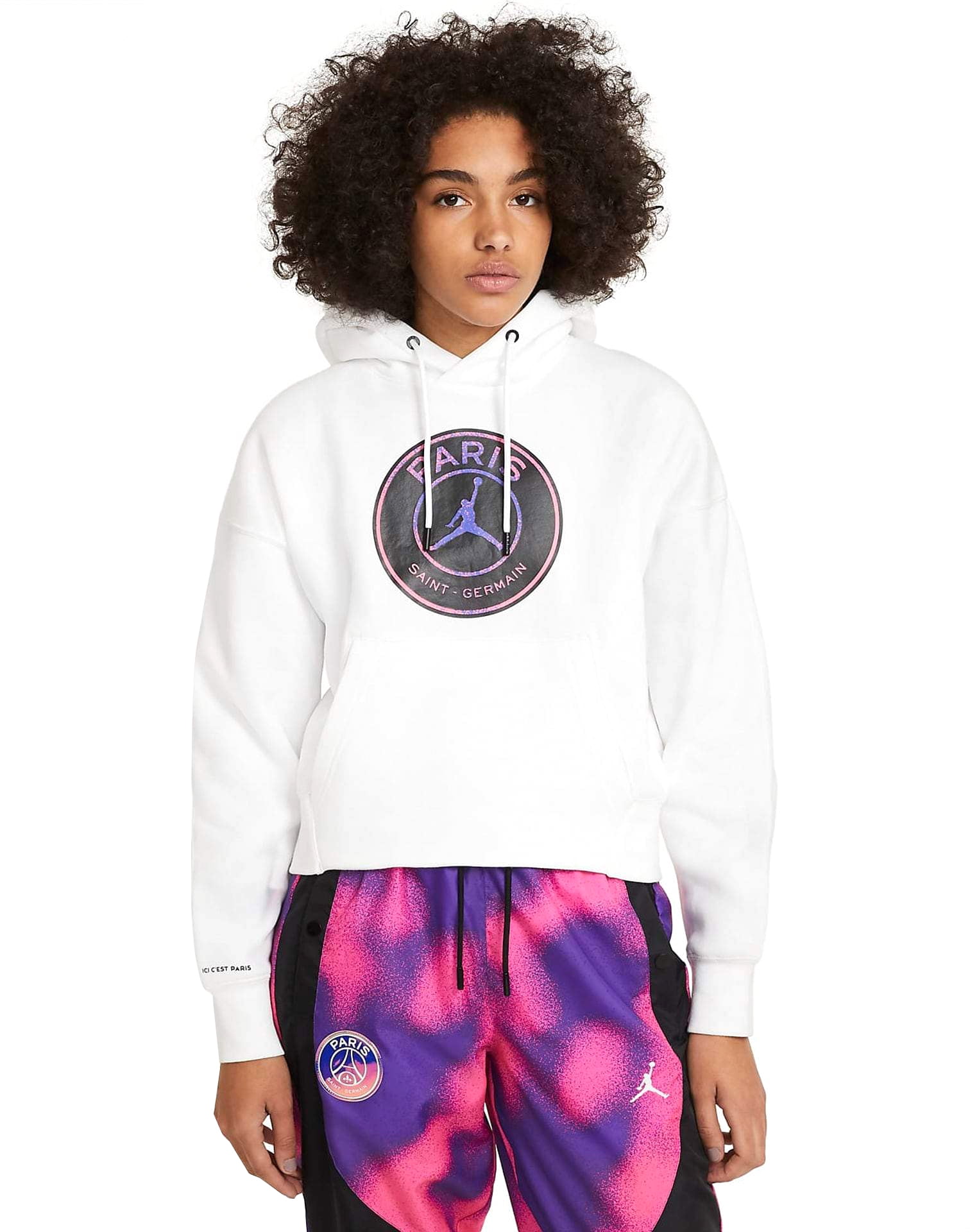 Jordan psg hoodie white hot sale