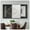 Gray, variant on Decorative Electrical Box Cover, Electrical Panel Decoration, Painting Hanging Decoration Hide Paintings for Living Room and Office
