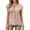 Khaki Shirts, variant on CAIVO Shirts Solid Color Button Down Short Sleeve Women's Blouse V-Neck Tops Summer Fashionable Back To School Dailywear