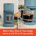 thumbnail image 2 of bella VersaBrew Cafetera 2 en 1, prepara garrafas de 3 tamaños y tazas individuales con cápsulas de café o molido, filtro reutilizable y soporte para filtro apto para lavavajillas, función de café hel, 2 of 5