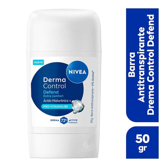 Nivea Deo Mujer Derma Control Defend Stick 50gr