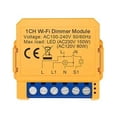 thumbnail image 1 of Tuya Module de Variateur Intelligent WiFi 1 Module de Variateur de Lumière Application Télécommande Compatible avec Alexa Home, 1 of 5