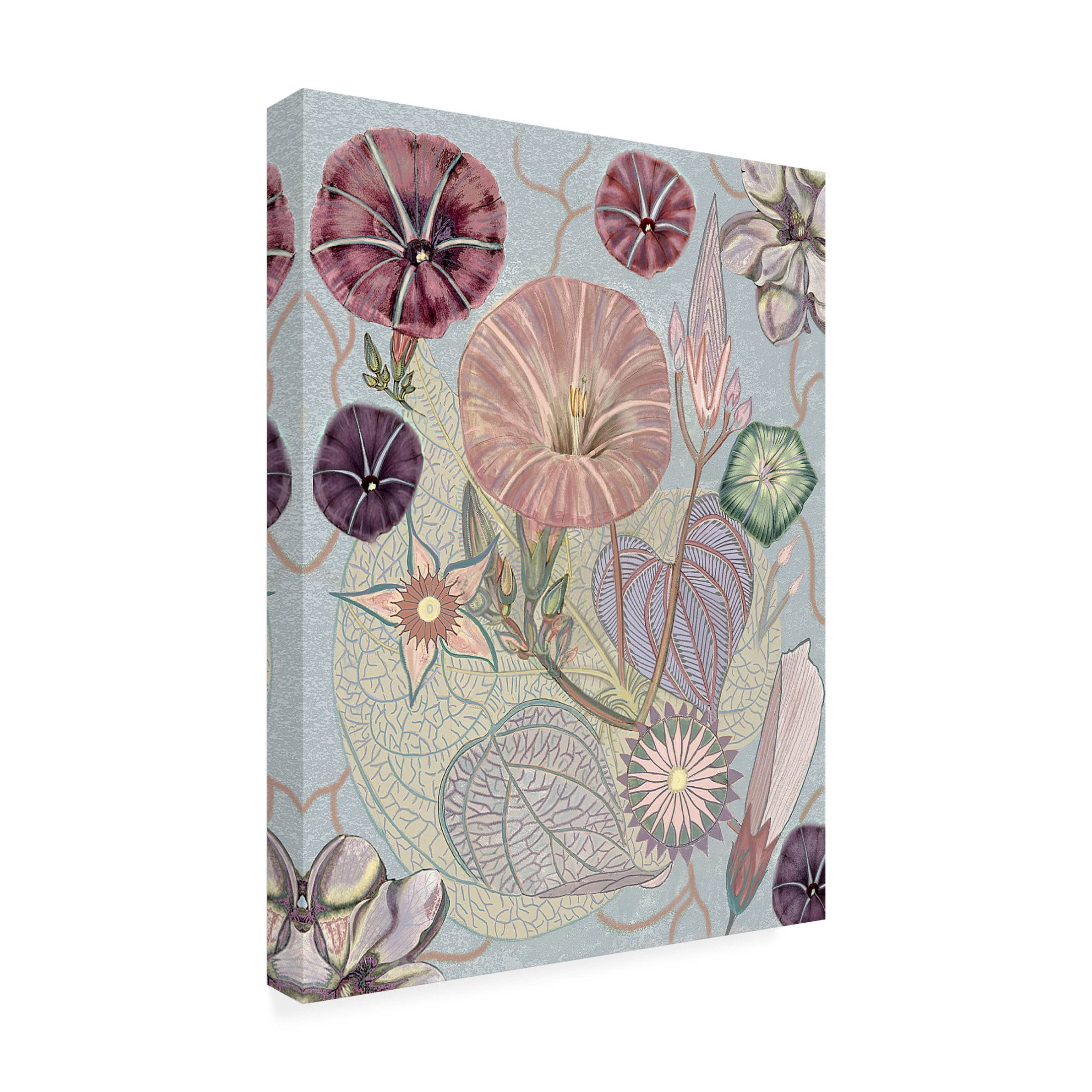Trademark Fine Art giovanna nicolo Vintage Wildflowers Canvas Wall Art