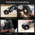 thumbnail image 2 of 16.8v Cordless Electric Angle Grinder, 9000r/min Lithium Battery Mini Polishing Grinder, Diamond Cutting Power Grinder, 2 of 9