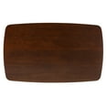 thumbnail image 6 of Baxton Studio Flora Mid-Century Modern Walnut Brown Finished Wood Dining Table, 6 of 9